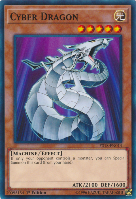 Cyber Dragon [YS18-EN014] Common | Jomio and Rueliete's Cards and Comics