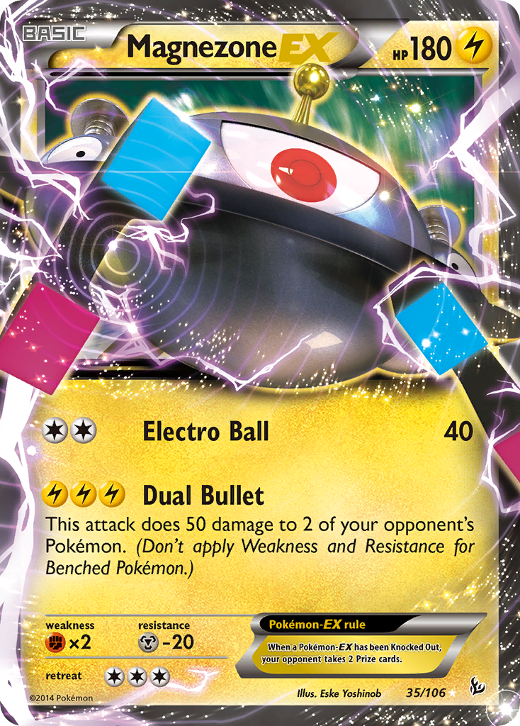 Magnezone EX (35/106) [XY: Flashfire] | Jomio and Rueliete's Cards and Comics