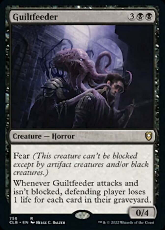 Guiltfeeder [Commander Legends: Battle for Baldur's Gate] | Jomio and Rueliete's Cards and Comics
