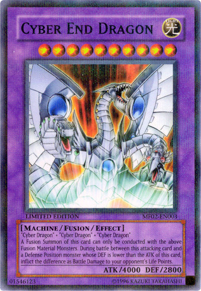 Cyber End Dragon [MF02-EN003] Parallel Rare | Jomio and Rueliete's Cards and Comics