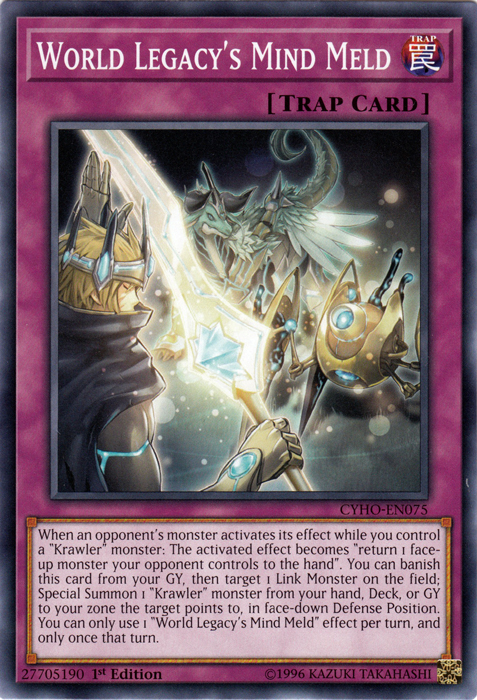 World Legacy's Mind Meld [CYHO-EN075] Common | Jomio and Rueliete's Cards and Comics