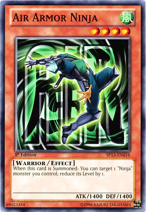 Air Armor Ninja [SP13-EN016] Common | Jomio and Rueliete's Cards and Comics