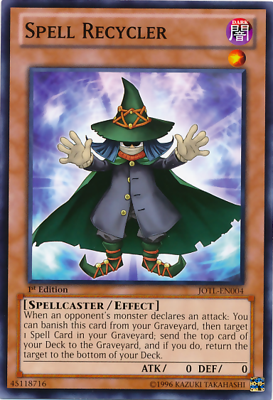 Spell Recycler [JOTL-EN004] Common | Jomio and Rueliete's Cards and Comics