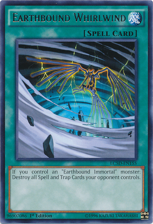 Earthbound Whirlwind [LC5D-EN155] Rare | Jomio and Rueliete's Cards and Comics