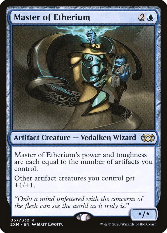 Master of Etherium [Double Masters] | Jomio and Rueliete's Cards and Comics