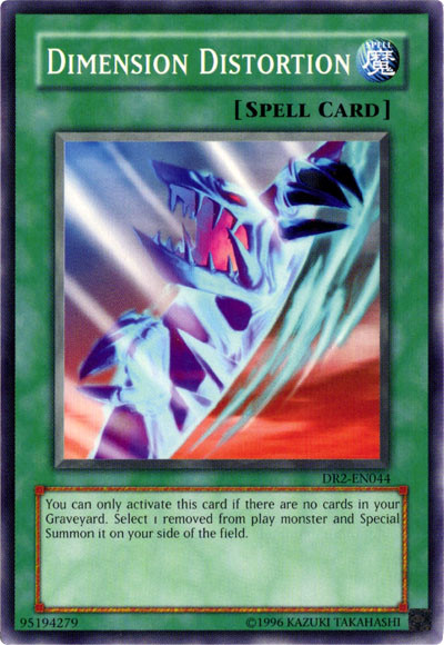 Dimension Distortion [DR2-EN044] Common | Jomio and Rueliete's Cards and Comics