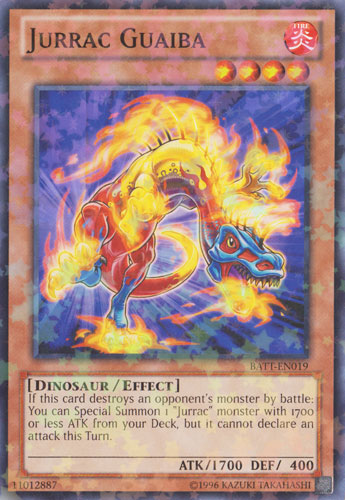 Jurrac Guaiba [BATT-EN019] Starfoil Rare | Jomio and Rueliete's Cards and Comics