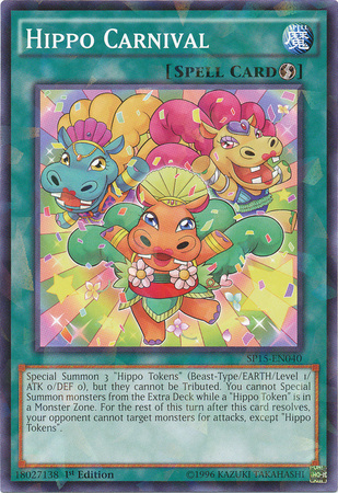 Hippo Carnival [SP15-EN040] Shatterfoil Rare | Jomio and Rueliete's Cards and Comics