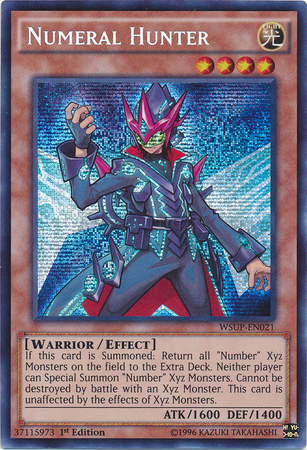 Numeral Hunter [WSUP-EN021] Prismatic Secret Rare | Jomio and Rueliete's Cards and Comics