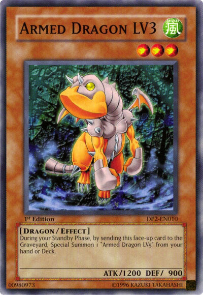 Armed Dragon LV3 [DP2-EN010] Common | Jomio and Rueliete's Cards and Comics