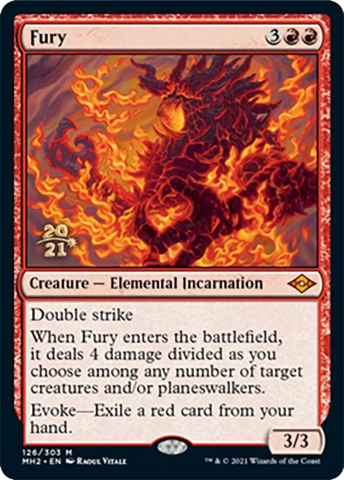 Fury [Modern Horizons 2 Prerelease Promos] | Jomio and Rueliete's Cards and Comics