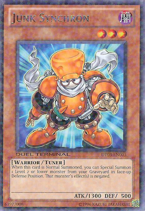 Junk Synchron [DT03-EN003] Rare | Jomio and Rueliete's Cards and Comics