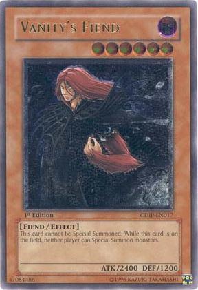 Vanity's Fiend (UTR) [CDIP-EN017] Ultimate Rare | Jomio and Rueliete's Cards and Comics