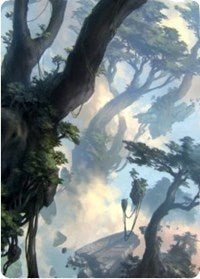 Forest 1 Art Card [Zendikar Rising Art Series] | Jomio and Rueliete's Cards and Comics