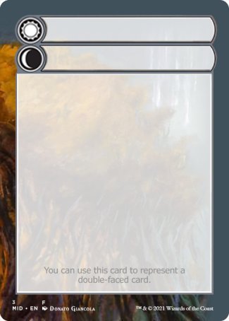 Helper Card (3/9) [Innistrad: Midnight Hunt Tokens] | Jomio and Rueliete's Cards and Comics