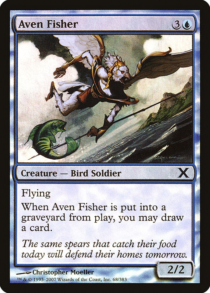 Aven Fisher (Premium Foil) [Tenth Edition] | Jomio and Rueliete's Cards and Comics