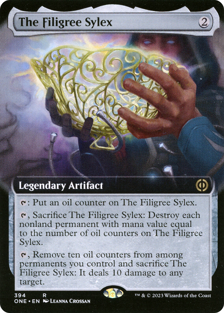 The Filigree Sylex (Extended Art) [Phyrexia: All Will Be One] | Jomio and Rueliete's Cards and Comics