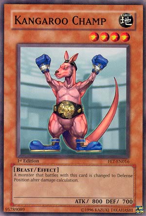 Kangaroo Champ [FET-EN016] Common | Jomio and Rueliete's Cards and Comics