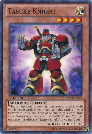 Tasuke Knight [SP14-EN010] Starfoil Rare | Jomio and Rueliete's Cards and Comics