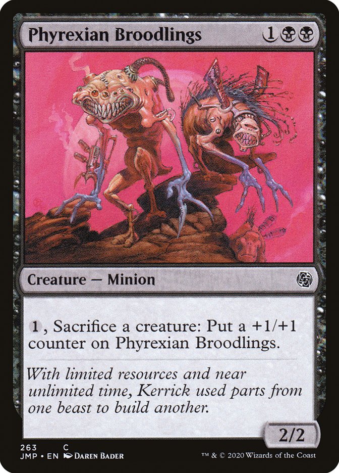 Phyrexian Broodlings [Jumpstart] | Jomio and Rueliete's Cards and Comics