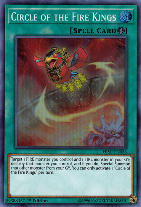 Circle of the Fire Kings [HISU-EN056] Super Rare | Jomio and Rueliete's Cards and Comics