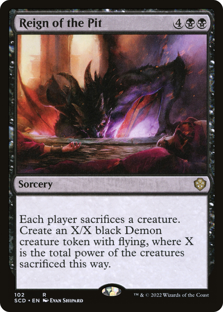 Reign of the Pit [Starter Commander Decks] | Jomio and Rueliete's Cards and Comics