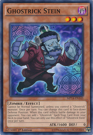 Ghostrick Stein [MP14-EN143] Common | Jomio and Rueliete's Cards and Comics
