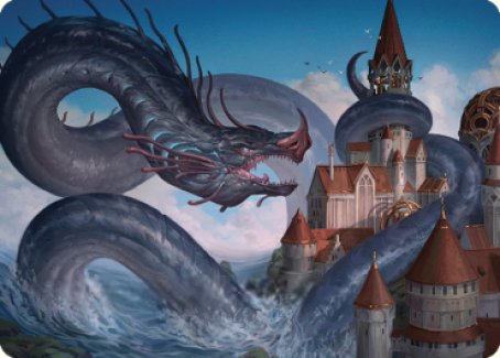 Tolarian Terror Art Card [Dominaria United Art Series] | Jomio and Rueliete's Cards and Comics