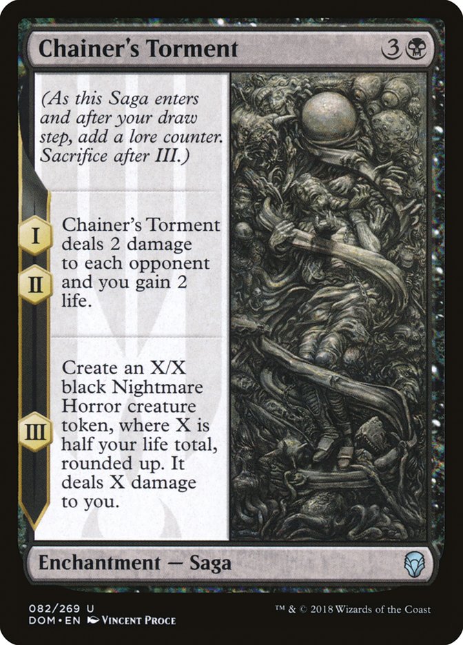 Chainer's Torment [Dominaria] | Jomio and Rueliete's Cards and Comics