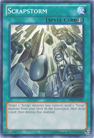 Scrapstorm [AP04-EN026] Common | Jomio and Rueliete's Cards and Comics