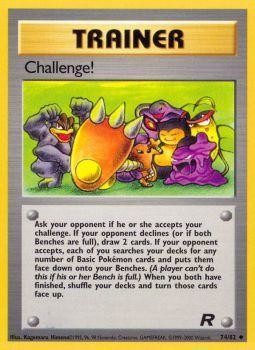 Challenge! (74/82) [Team Rocket Unlimited] | Jomio and Rueliete's Cards and Comics