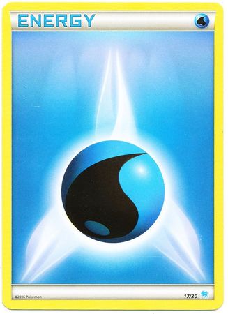 Water Energy (17/30) [XY: Trainer Kit 3 - Suicune] | Jomio and Rueliete's Cards and Comics