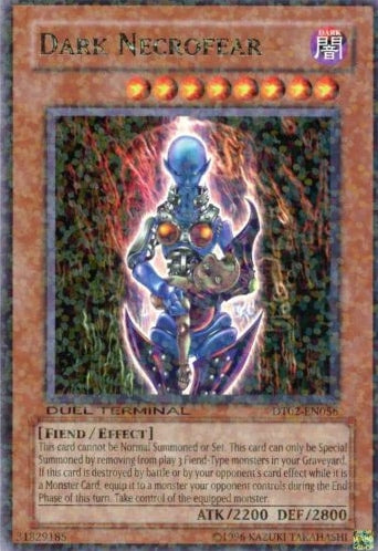Dark Necrofear [DT02-EN056] Rare | Jomio and Rueliete's Cards and Comics