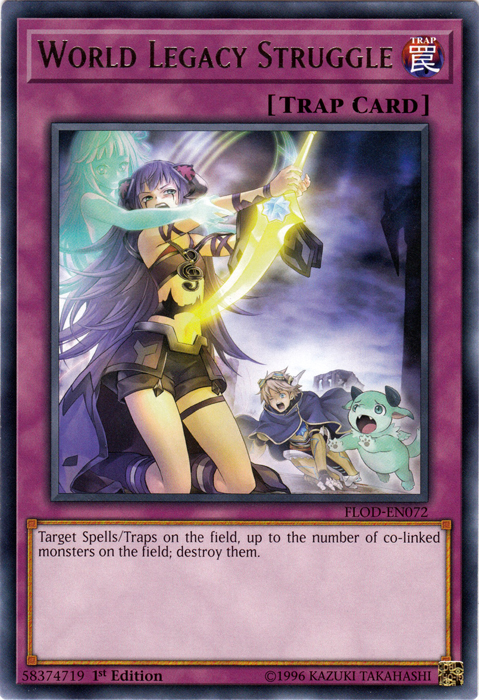 World Legacy Struggle [FLOD-EN072] Rare | Jomio and Rueliete's Cards and Comics