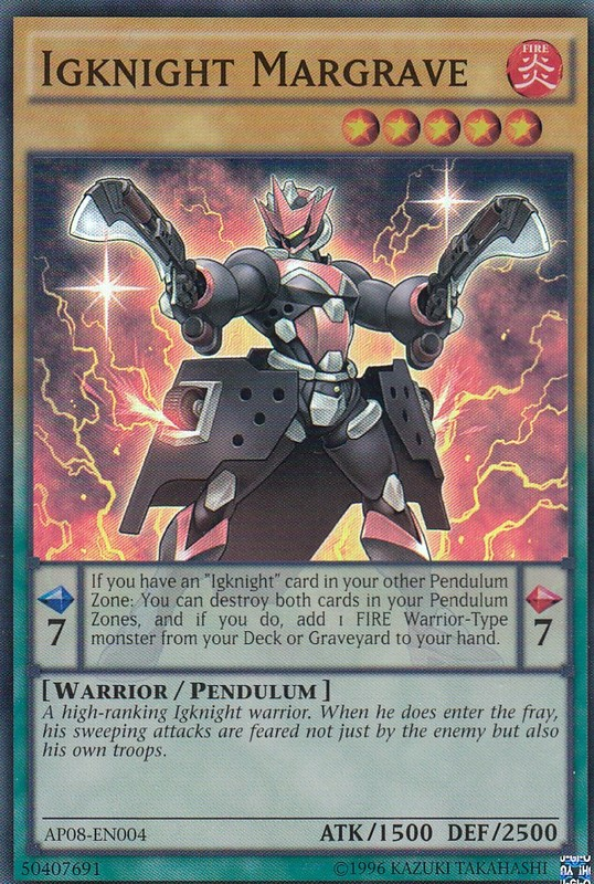 Igknight Margrave [AP08-EN004] Super Rare | Jomio and Rueliete's Cards and Comics