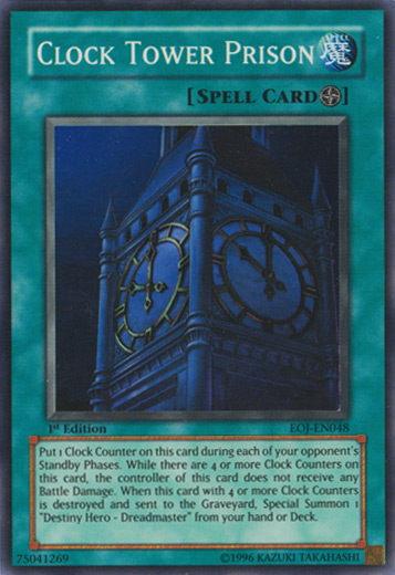 Clock Tower Prison [EOJ-EN048] Super Rare | Jomio and Rueliete's Cards and Comics