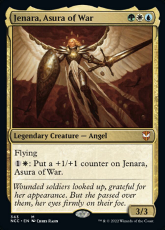 Jenara, Asura of War [Streets of New Capenna Commander] | Jomio and Rueliete's Cards and Comics