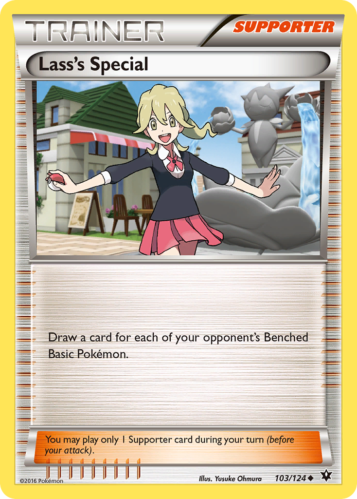 Lass's Special (103/124) [XY: Fates Collide] | Jomio and Rueliete's Cards and Comics