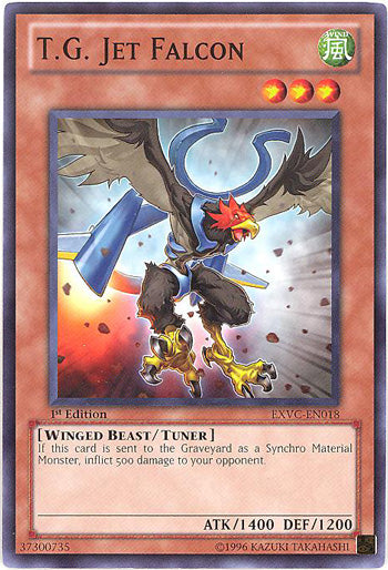 T.G. Jet Falcon [EXVC-EN018] Common | Jomio and Rueliete's Cards and Comics