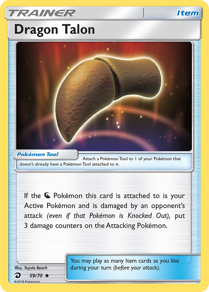 Dragon Talon (59/70) [Sun & Moon: Dragon Majesty] | Jomio and Rueliete's Cards and Comics