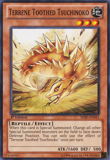 Terrene Toothed Tsuchinoko [SHSP-EN043] Common | Jomio and Rueliete's Cards and Comics