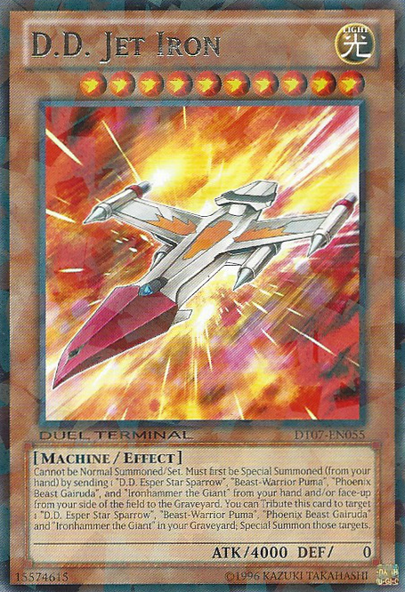 D.D. Jet Iron [DT07-EN055] Rare | Jomio and Rueliete's Cards and Comics