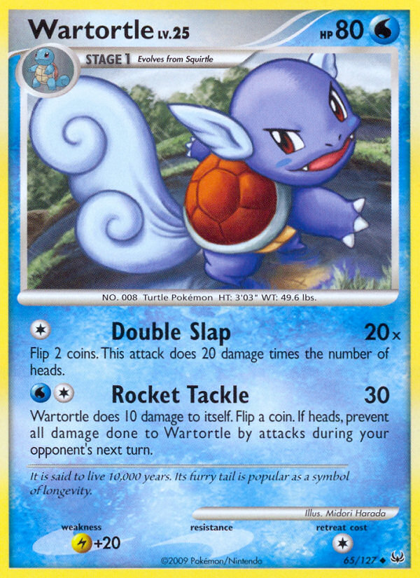 Wartortle (65/127) [Platinum: Base Set] | Jomio and Rueliete's Cards and Comics