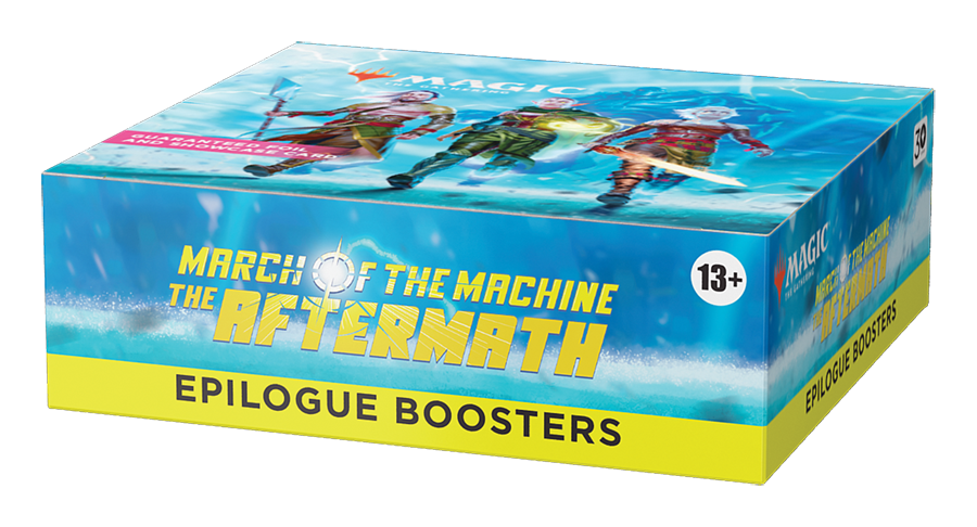 March of the Machine: The Aftermath - Epilogue Booster Display | Jomio and Rueliete's Cards and Comics