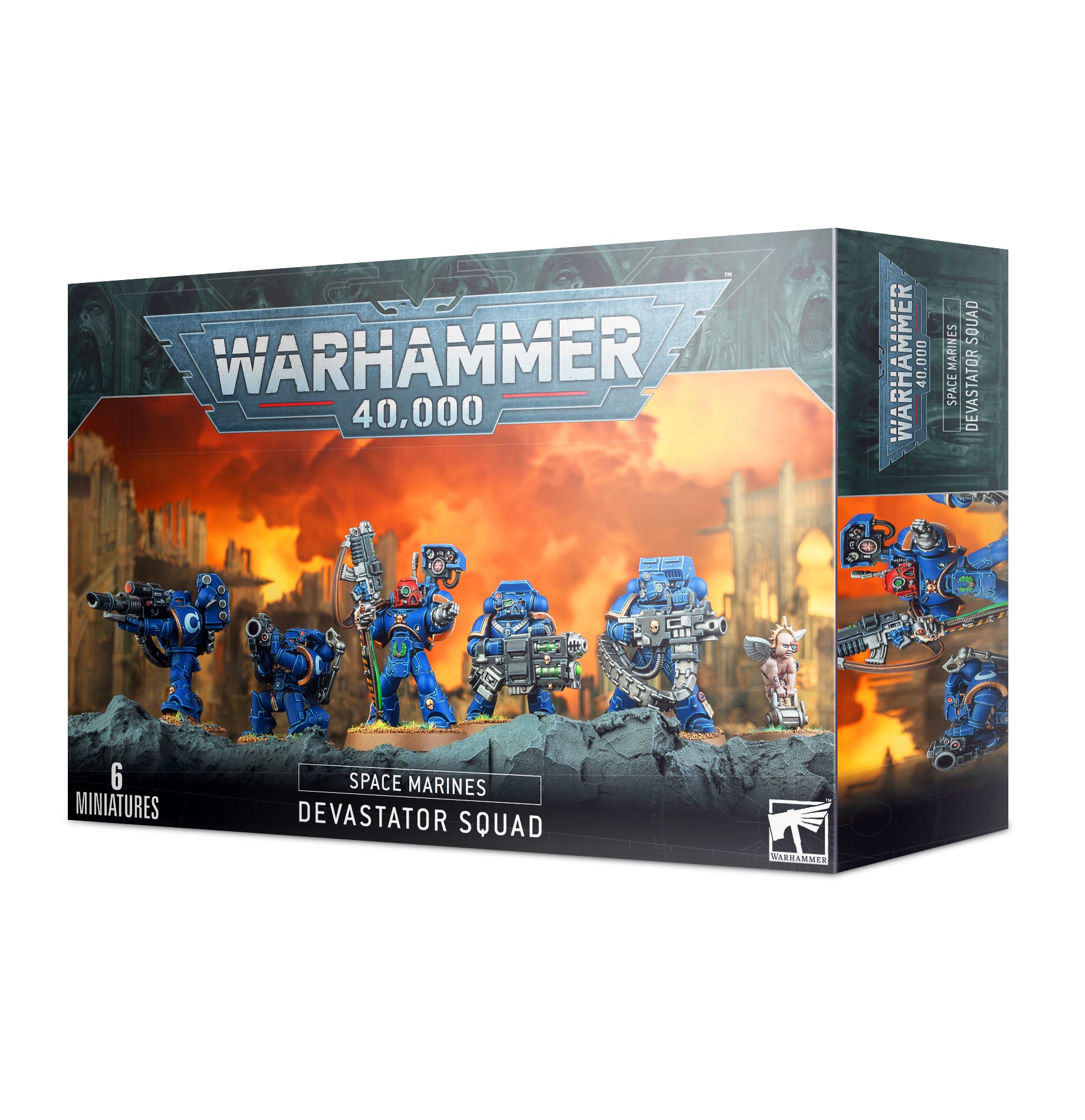 Warhammer 40,000: Space Marines - Devastator Squad | Jomio and Rueliete's Cards and Comics