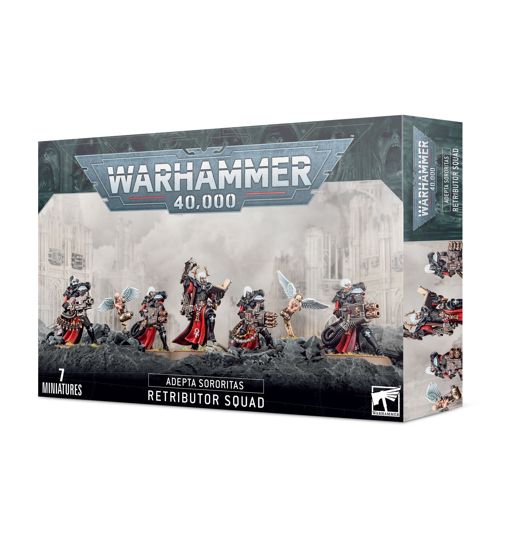 Warhammer 40,000 Adepta Sororitas Retributor Squad | Jomio and Rueliete's Cards and Comics