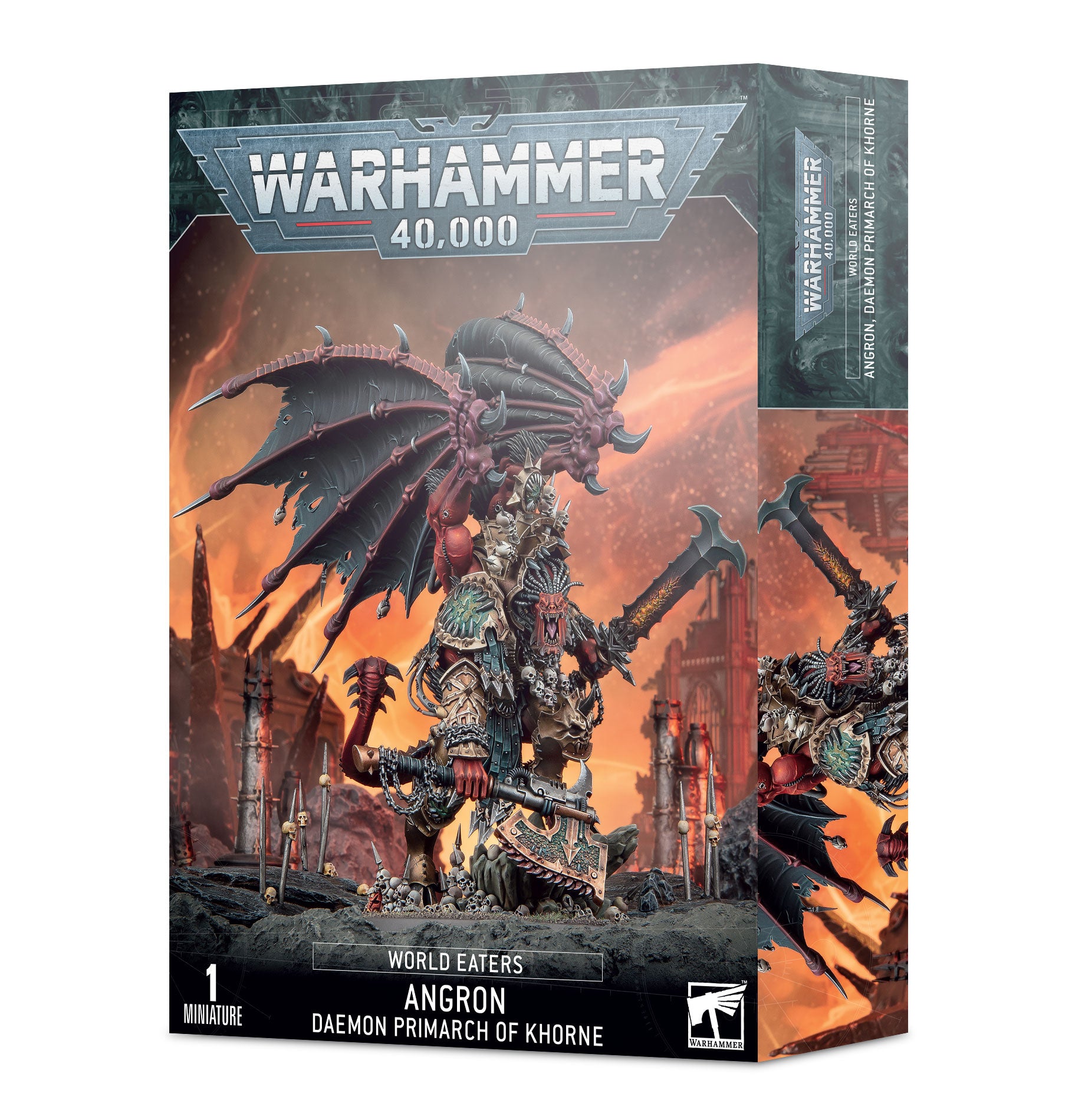 Warhammer 40,000: World Eaters - Angron, Daemon Primarch of Khorne | Jomio and Rueliete's Cards and Comics