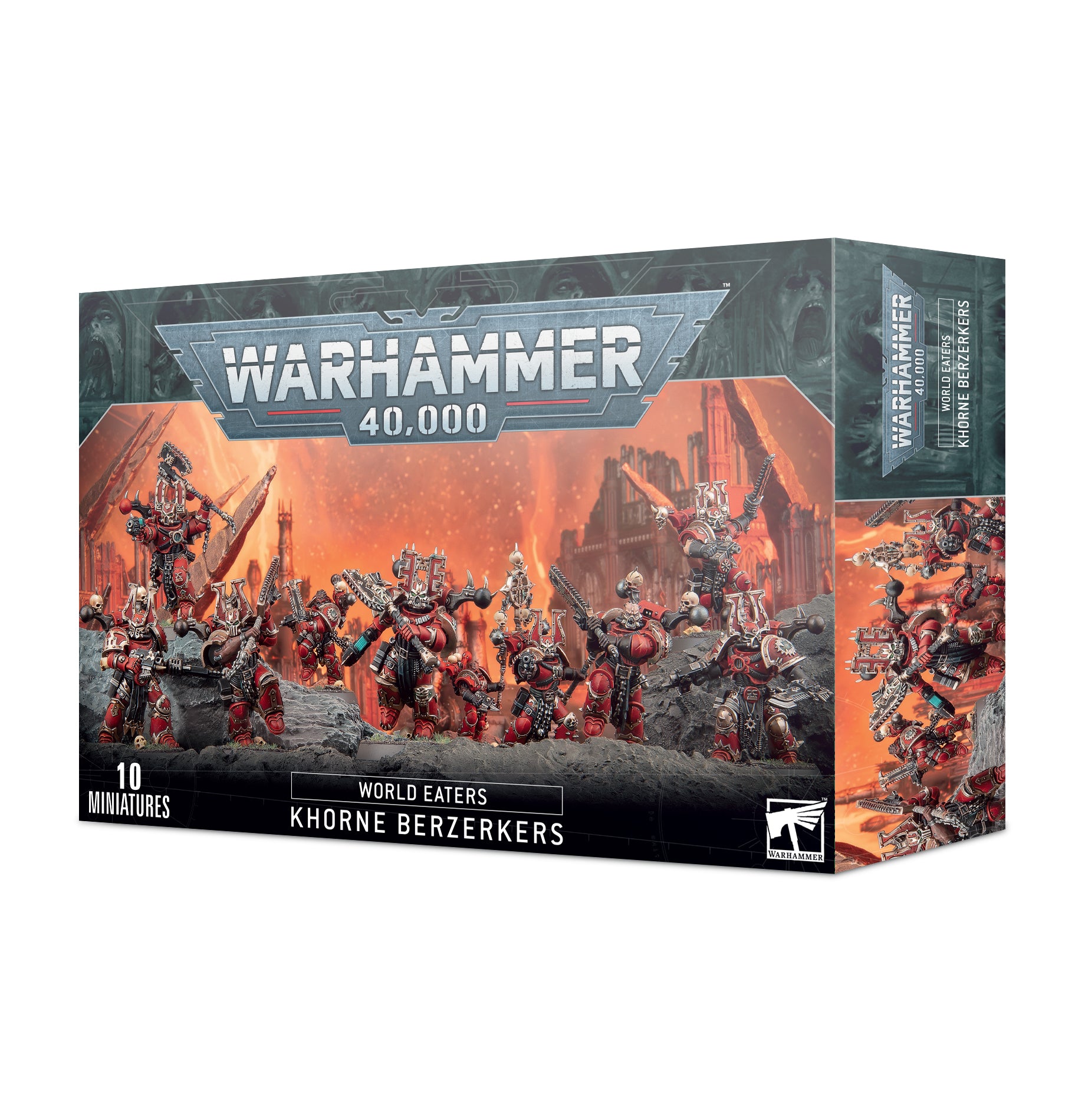 Warhammer 40,000: World Eaters - Khorne Berserkers | Jomio and Rueliete's Cards and Comics
