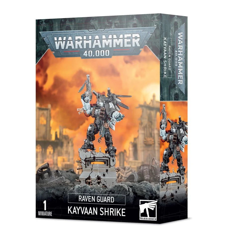 Warhammer 40,000: Raven Guard - Kayvaan Shrike | Jomio and Rueliete's Cards and Comics