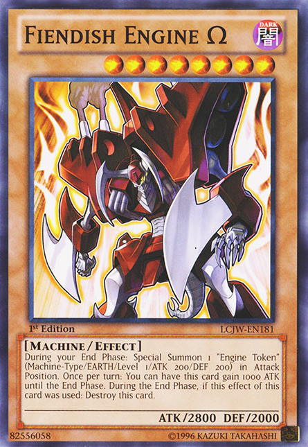 Fiendish Engine Omega [LCJW-EN181] Common | Jomio and Rueliete's Cards and Comics
